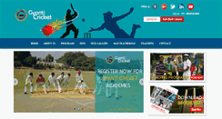 Desktop Screenshot of gyanticricket.com